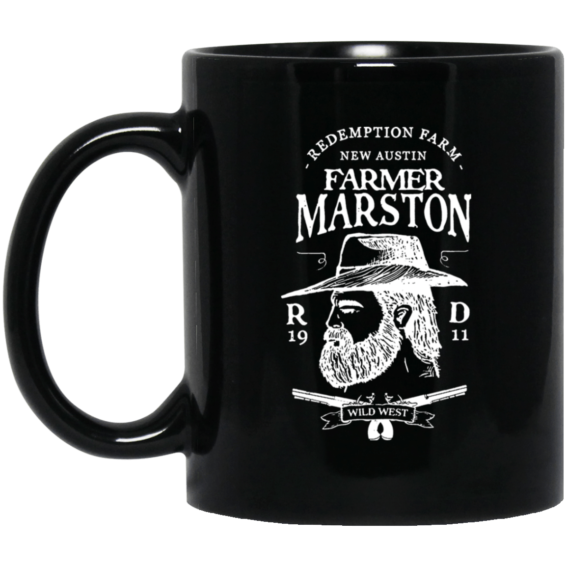 Farmer Marston Redemption Farm New Austin 1911 Mug