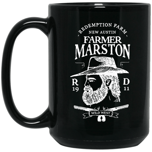
	Farmer Marston Redemption Farm New Austin 1911 Mug
