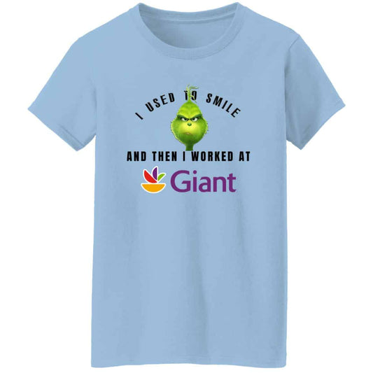 
	I Used To Smile And Then I Worked At Giant Food