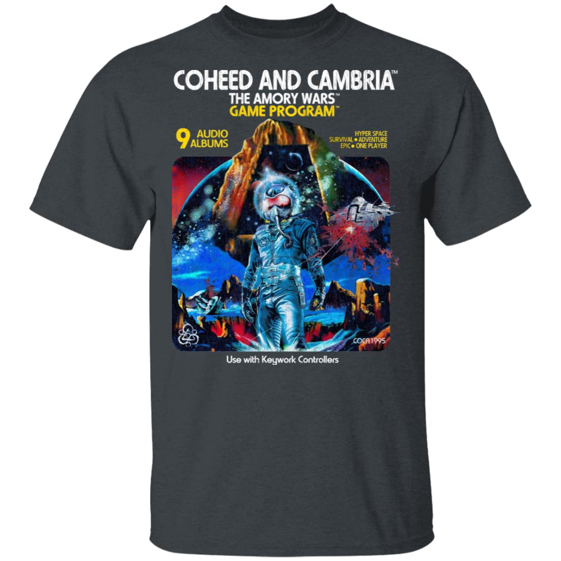 Coheed And Cambria The Amory Wars Game Program Shirt, Hoodie, Tank