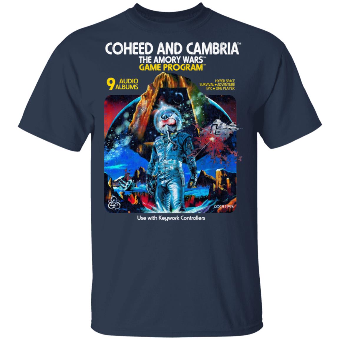 Coheed And Cambria The Amory Wars Game Program Shirt, Hoodie, Tank