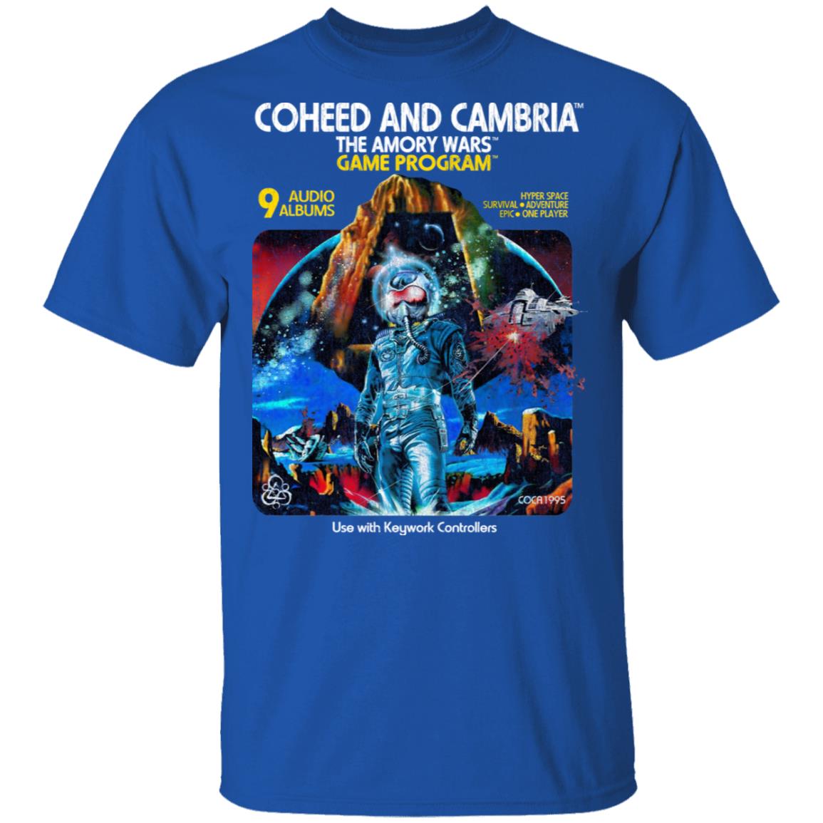 Coheed And Cambria The Amory Wars Game Program Shirt, Hoodie, Tank