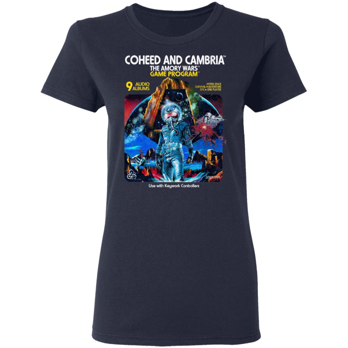 Coheed And Cambria The Amory Wars Game Program Shirt, Hoodie, Tank