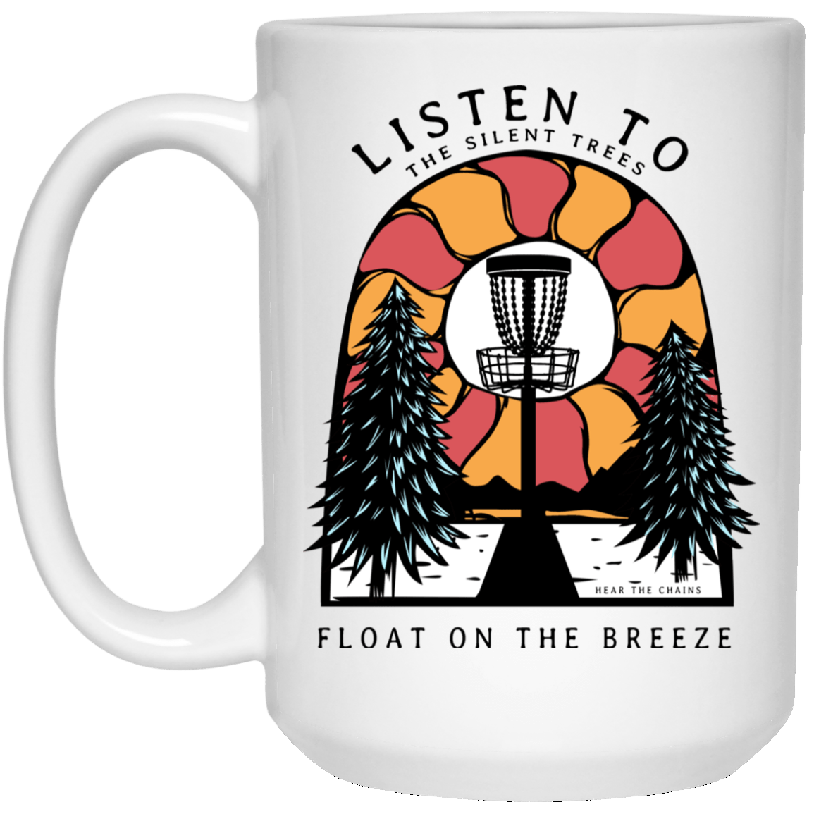 
	Listen To The Silent Trees Float On The Breeze Mug