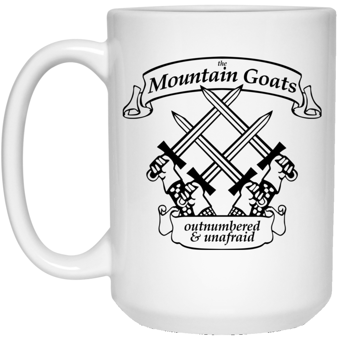 
	The Mountain Goats Outnumbered And Unafraid Mug