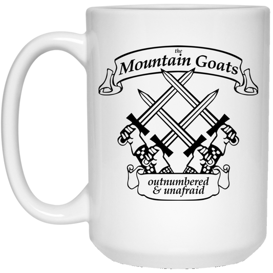 
	The Mountain Goats Outnumbered And Unafraid Mug