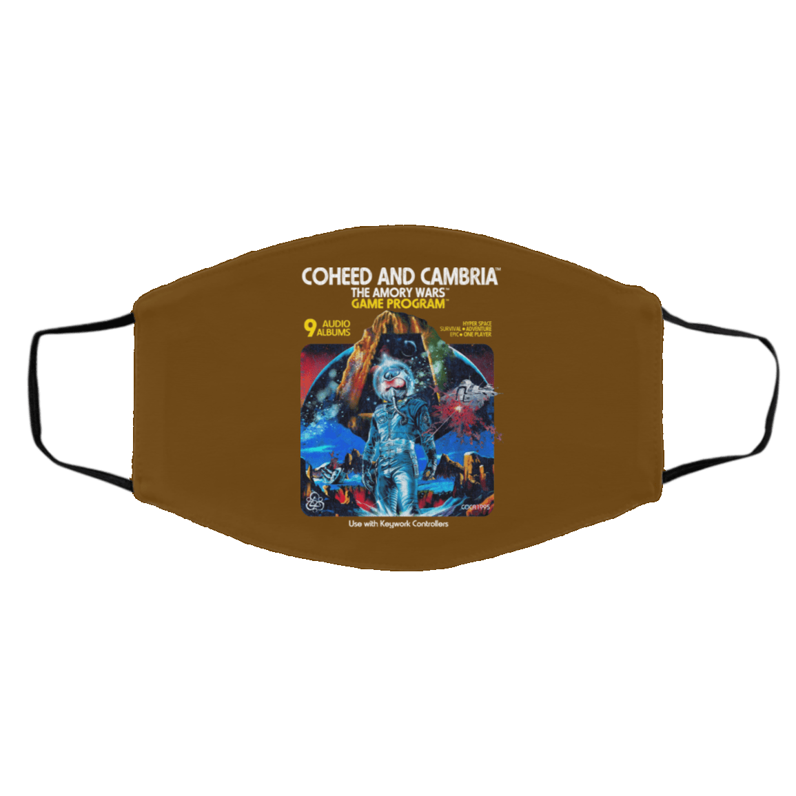 Coheed And Cambria The Amory Wars Game Program Face Mask