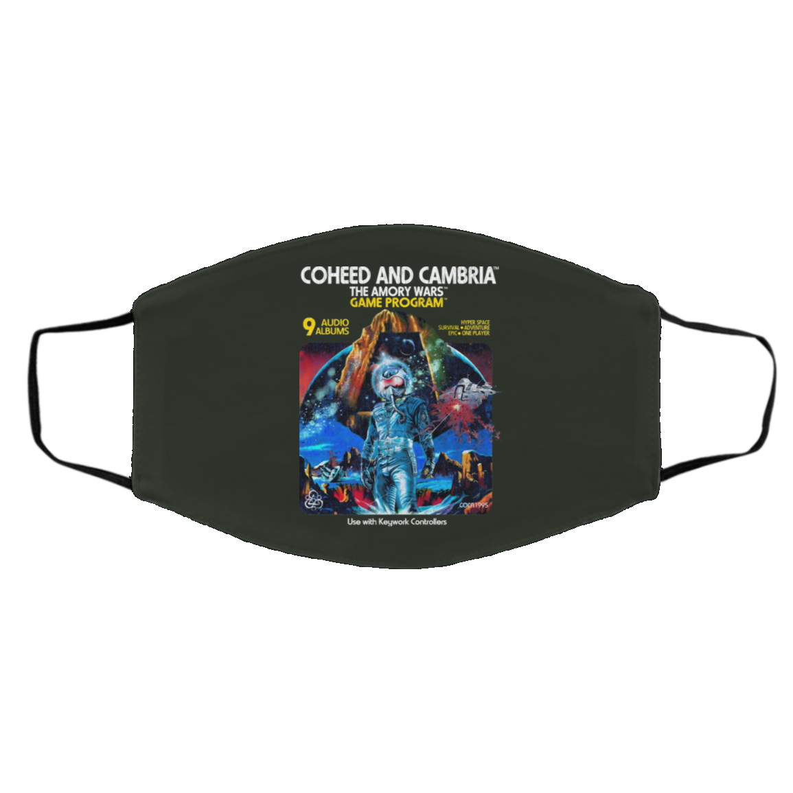Coheed And Cambria The Amory Wars Game Program Face Mask
