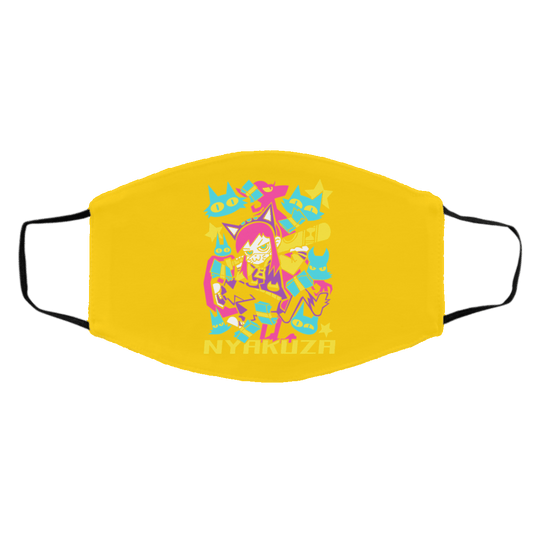 A Hat in Time Nyakuza Metro Long Face Mask