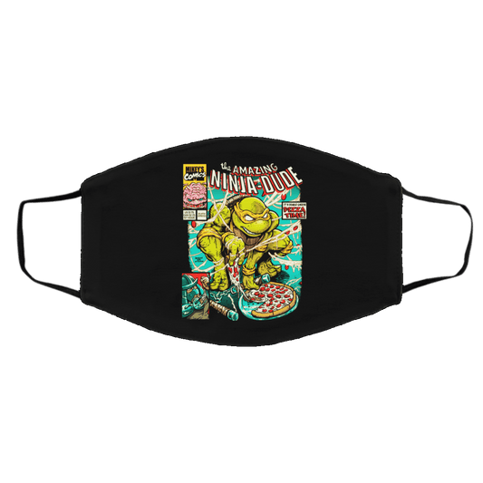The Amazing Ninja Dude Face Mask