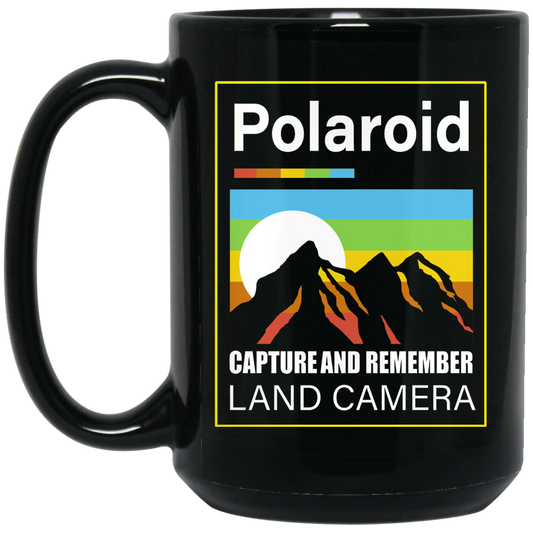Polaroid Capture And Remember Land Camera Mug