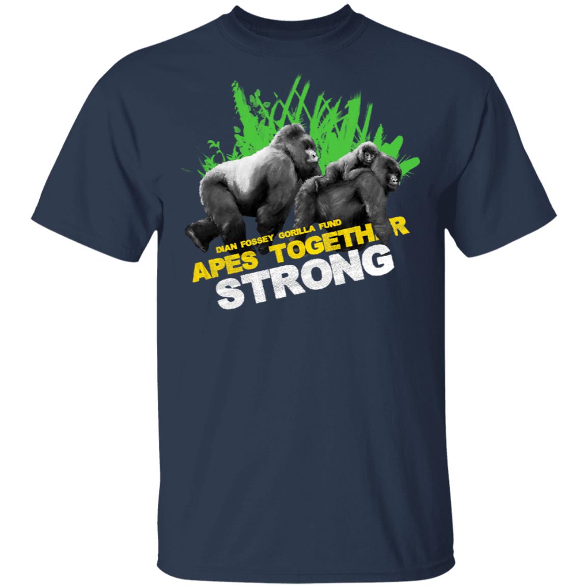 Gorilla Dian Fossey Gorilla Fund Apes Together Strong Shirt, Hoodie, Tank