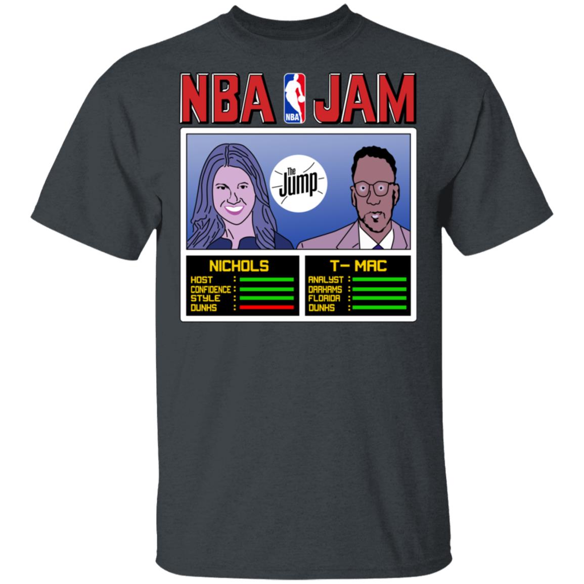 NBA Jam The Jump Nichols TMac Shirt, Hoodie, Tank