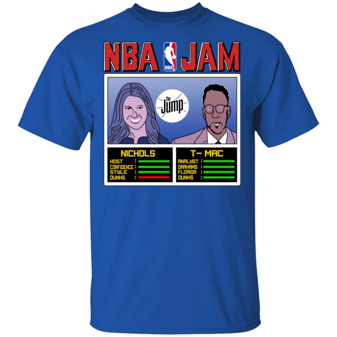 NBA Jam The Jump Nichols TMac Shirt, Hoodie, Tank