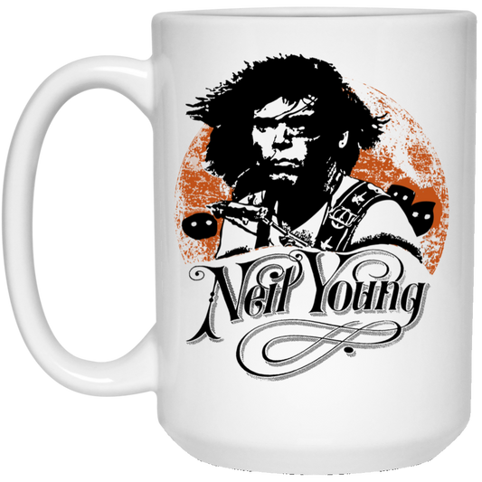 Neil Young Canadian Rocker Mug