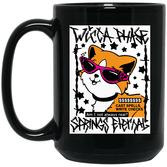
	Wicca Phase Springs Eternal Cat Spells Mug