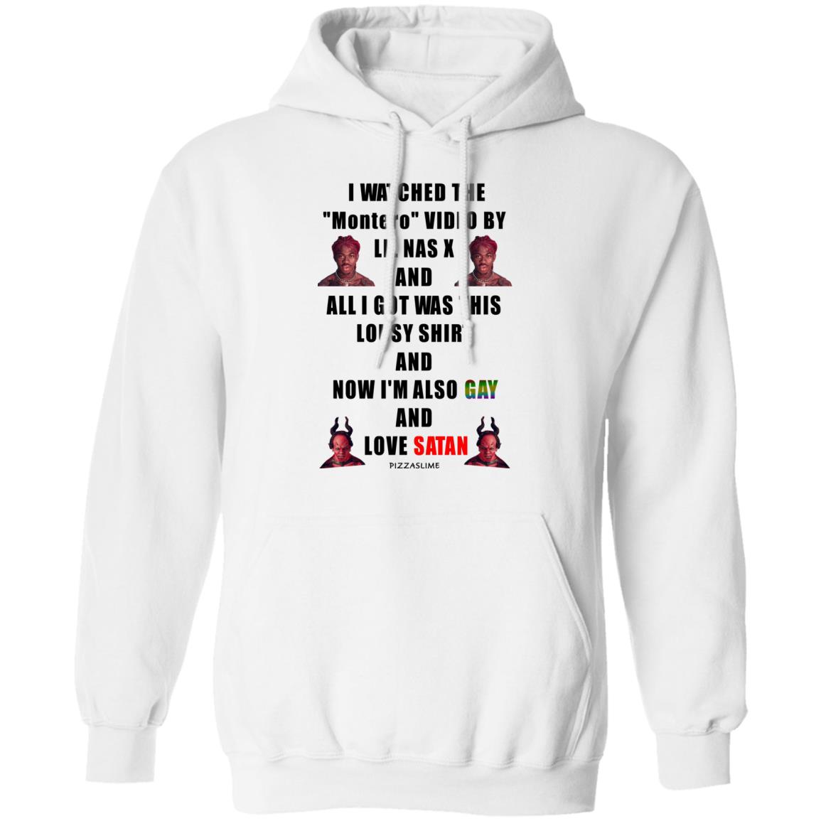 I Watched The Montero Video By Lil Nas X And All I Got Was This Lousy Shirt And Now I’m Also Gay And Love Satan Shirt, Hoodie, Tank