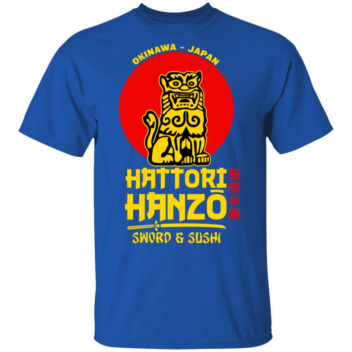 Hattori Hanzo Sword & Sushi Okinawa Japan Shirt, Hoodie, Tank