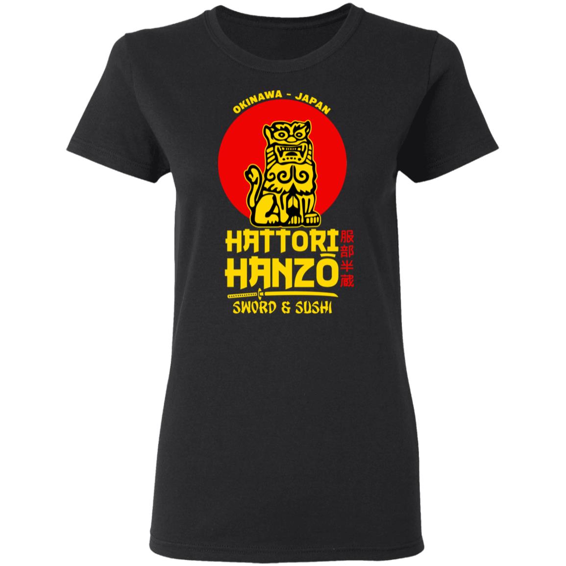 
	Hattori Hanzo Sword & Sushi Okinawa Japan Shirt, Hoodie, Tank