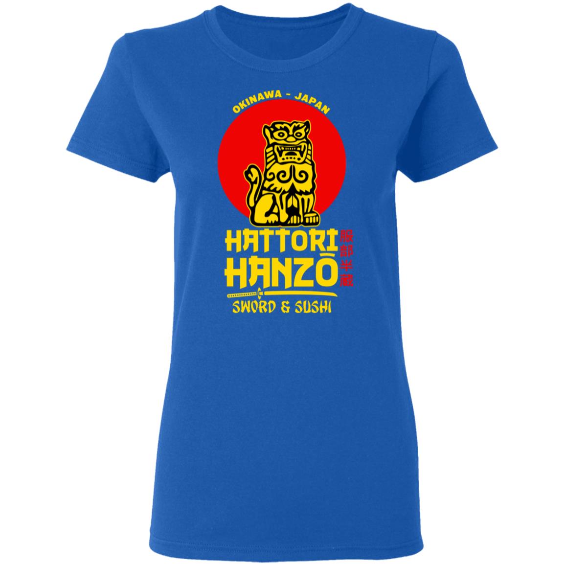 Hattori Hanzo Sword & Sushi Okinawa Japan Shirt, Hoodie, Tank