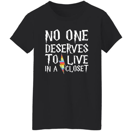 No One Deserves To Live In A Closet Harry Potter LGBT Shirt, Hoodie