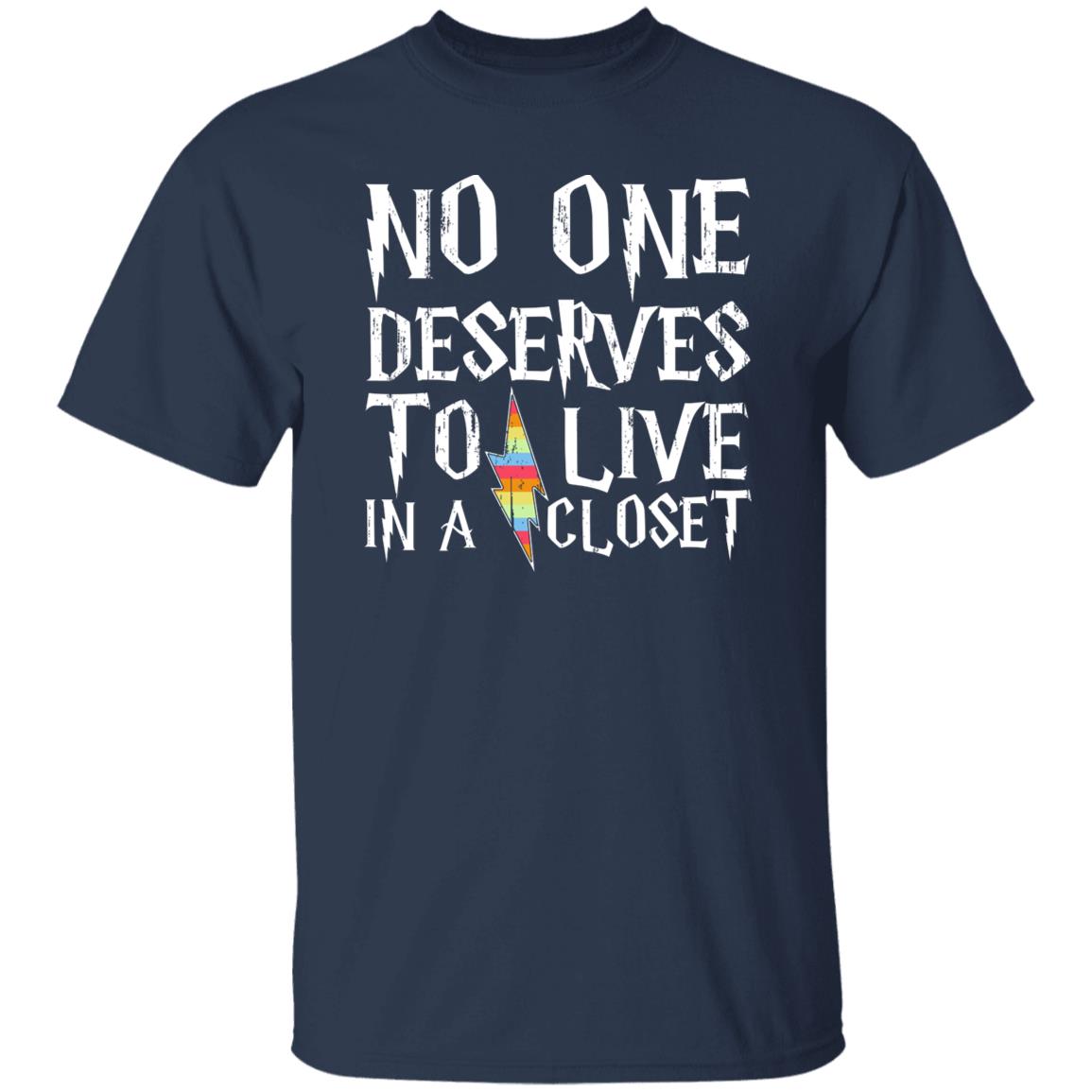 No One Deserves To Live In A Closet Harry Potter LGBT Shirt, Hoodie