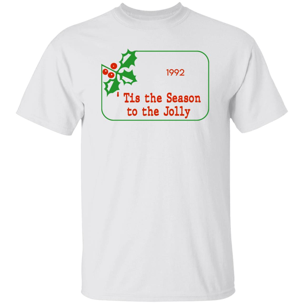 Tis The Season To Be Jolly 1992 Shirt, Hoodie
