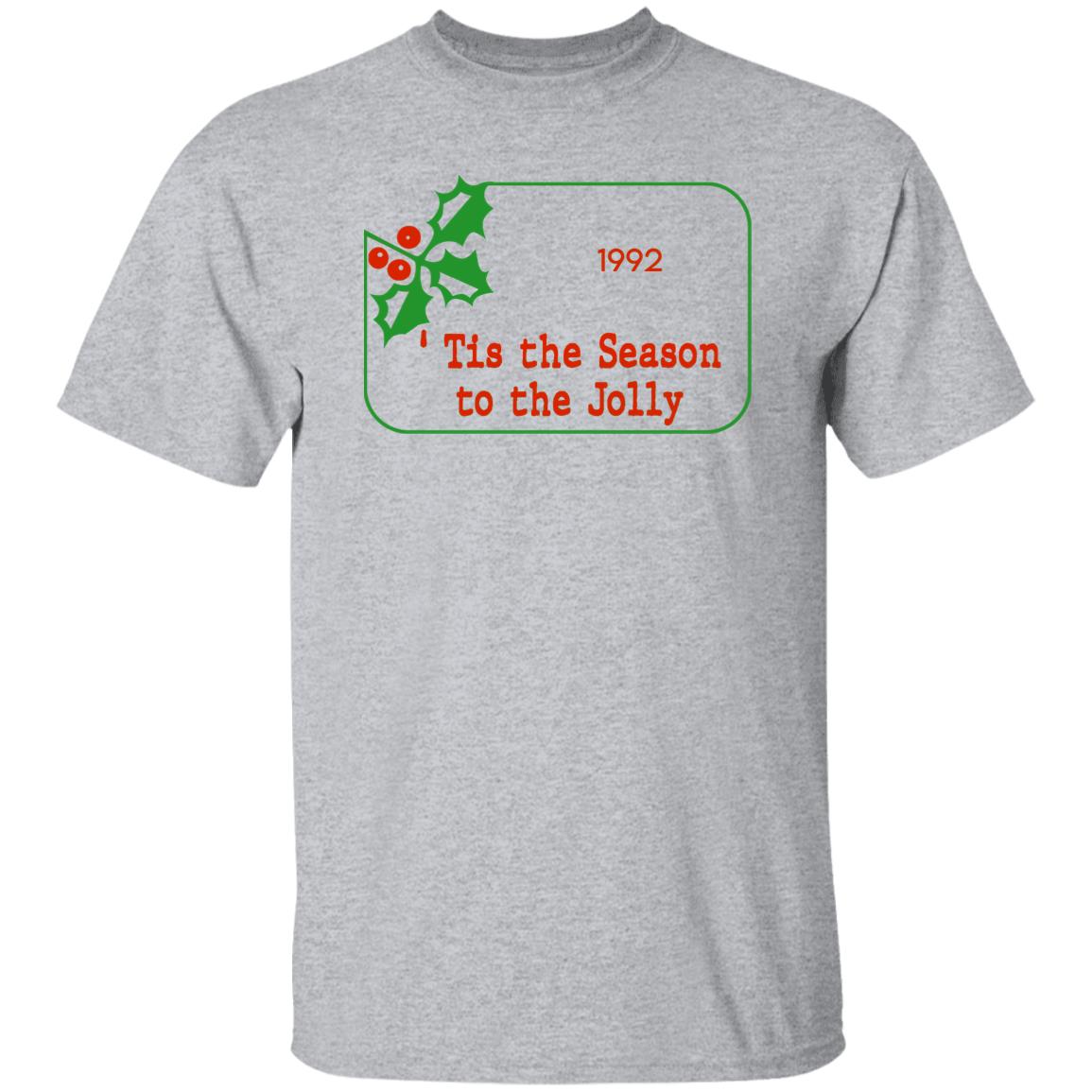 Tis The Season To Be Jolly 1992 Shirt, Hoodie