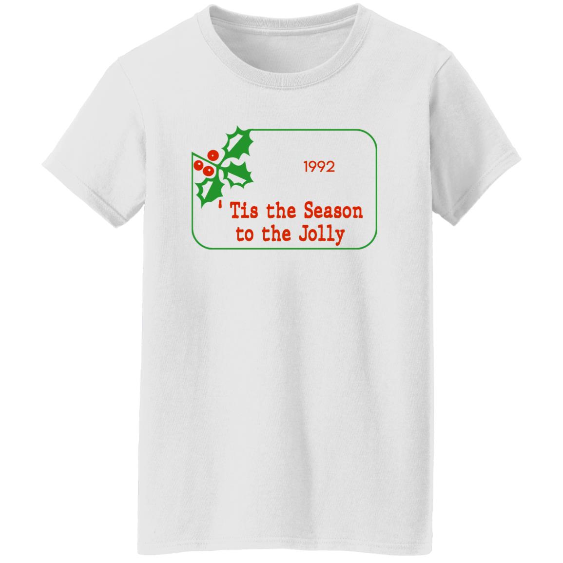 Tis The Season To Be Jolly 1992 Shirt, Hoodie