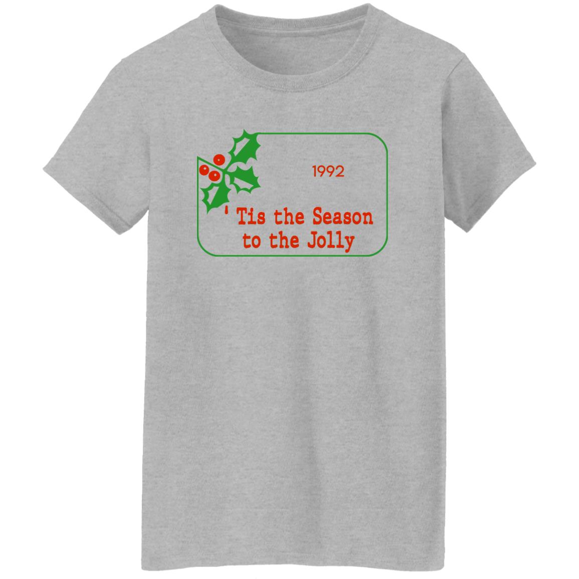 Tis The Season To Be Jolly 1992 Shirt, Hoodie