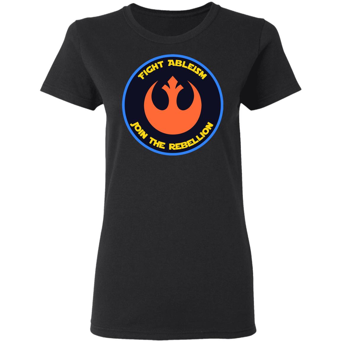 
	Fight Ableism Join The Rebellion Shirt, Hoodie, Tank