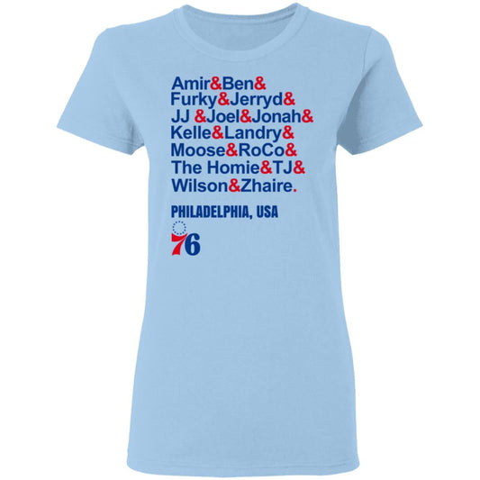 
	Amir & Ben & Furky & Jerryd Philadelphia USA 76 Shirt, Hoodie, Tank