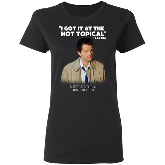 
	I Got It At The Hot Topical Castiel Supernatural Shirt, Hoodie, Tank
