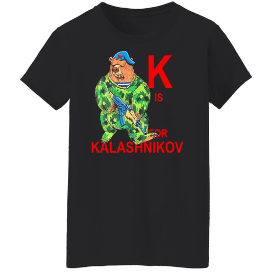 
	K Is For Kalashnikov Shirt, Hoodie, Tank