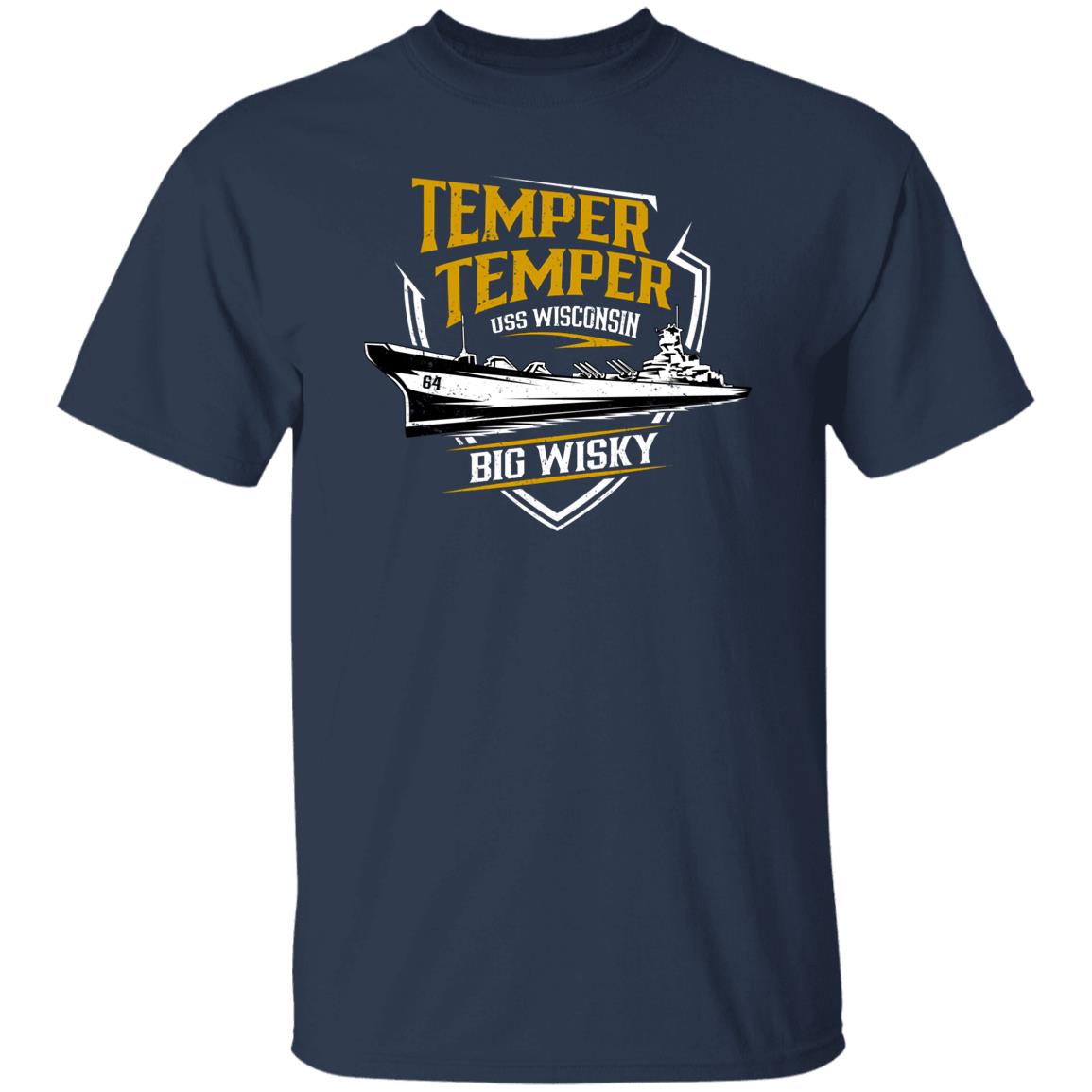 Temper USS Wisconsin Big Wisky