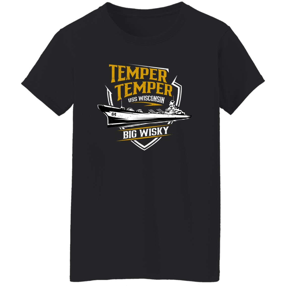 Temper USS Wisconsin Big Wisky