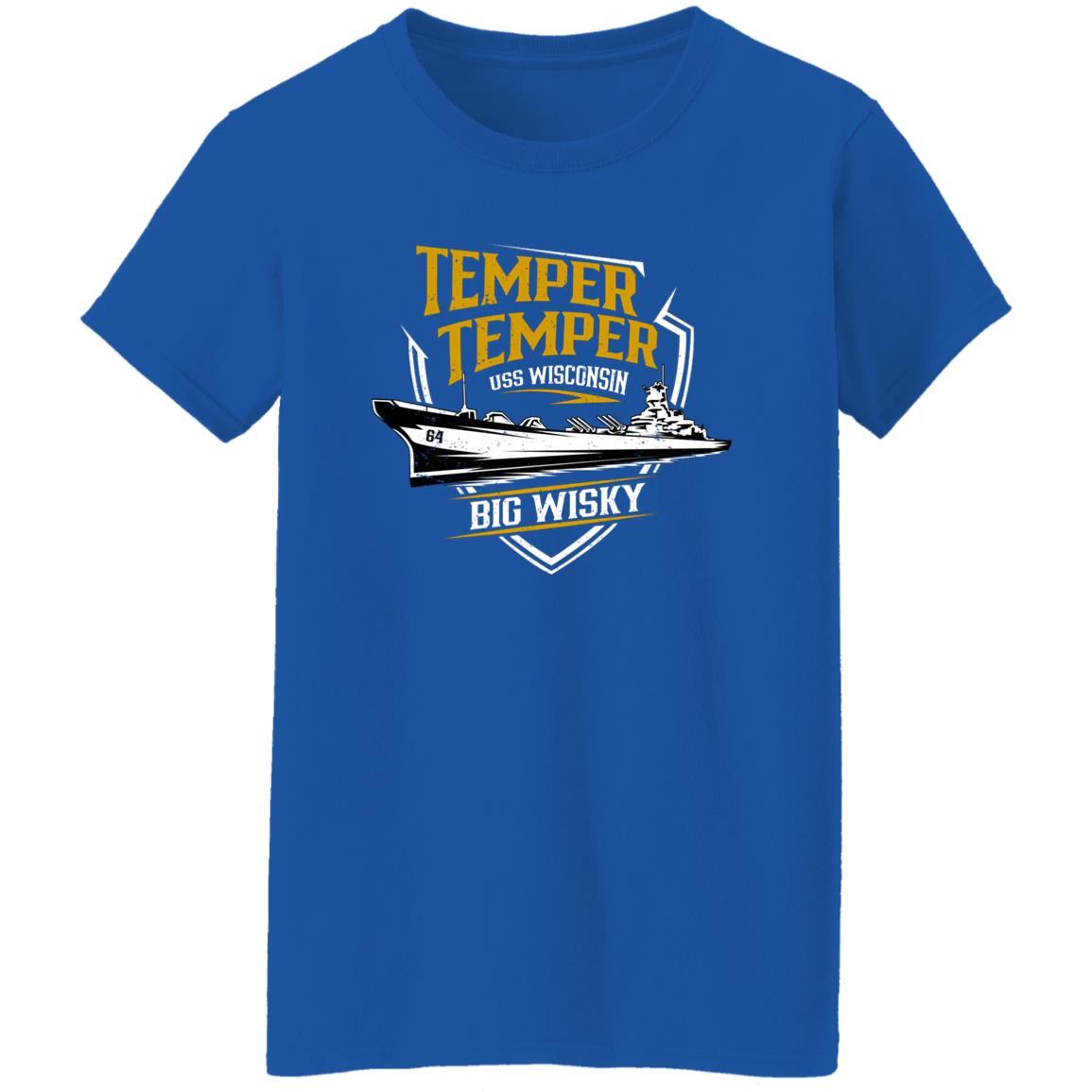 Temper USS Wisconsin Big Wisky