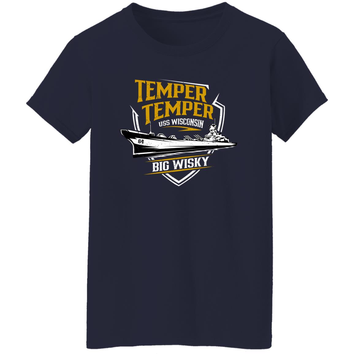 Temper USS Wisconsin Big Wisky