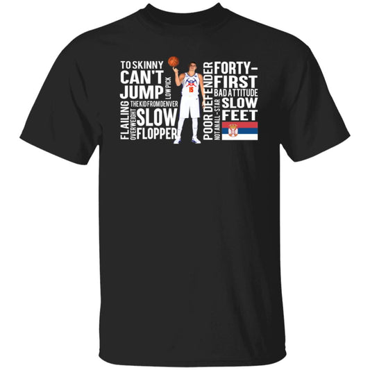 Too Skinny Can’t Jump Low Pick The Kid From Denver Shirt, Hoodie, Tank