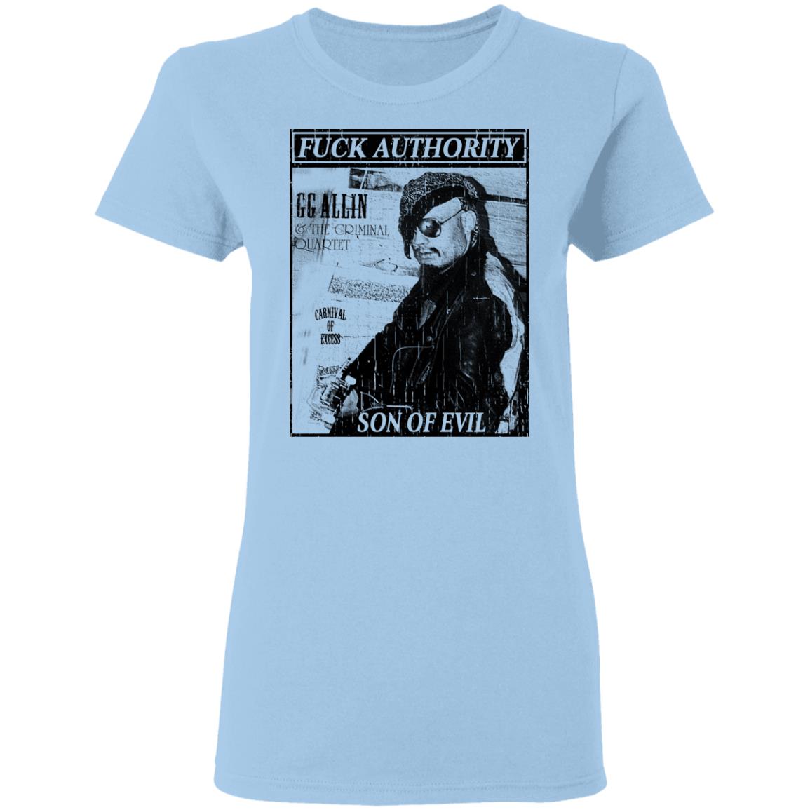 Fuck Authority Son Of Evil Shirt, Hoodie, Tank