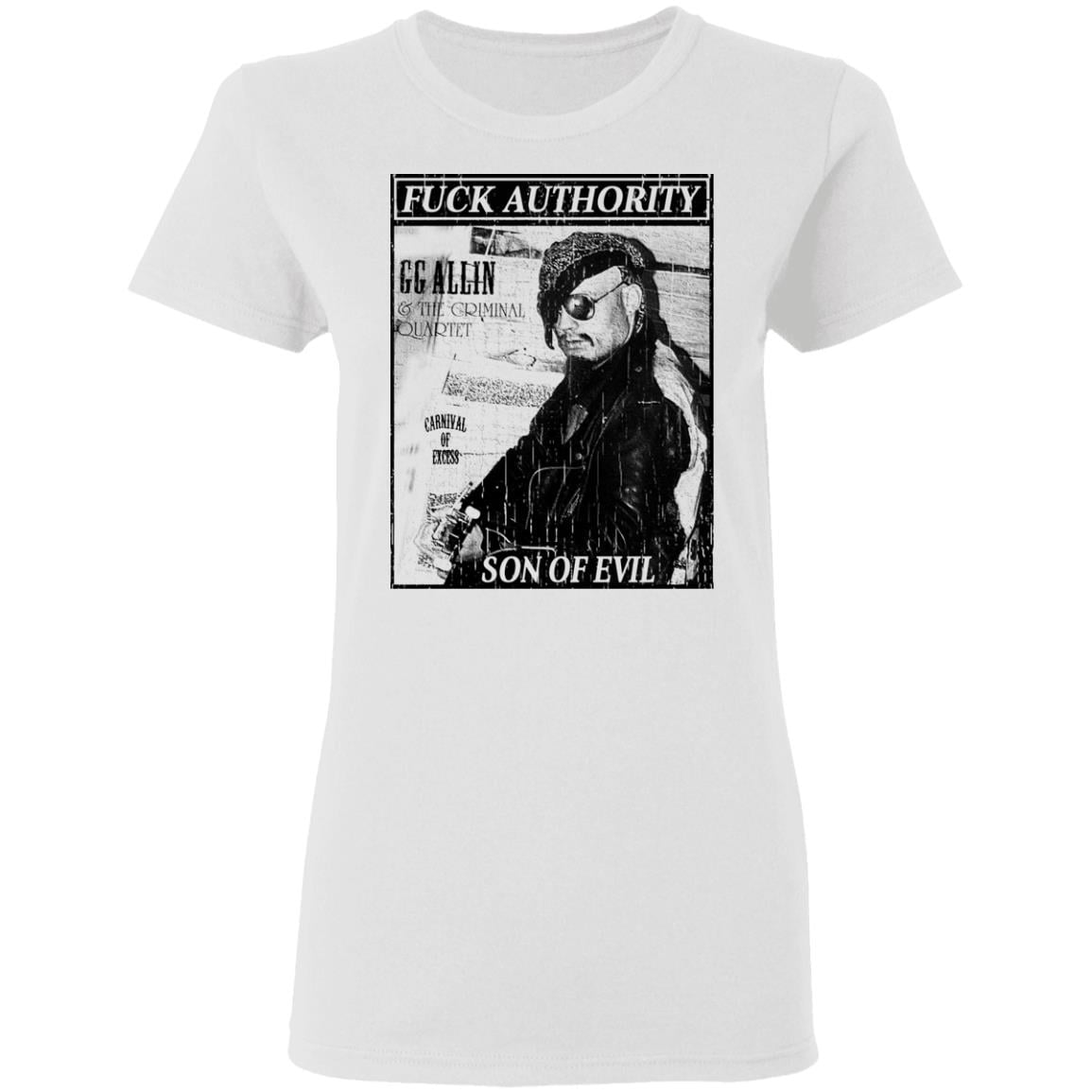 Fuck Authority Son Of Evil Shirt, Hoodie, Tank