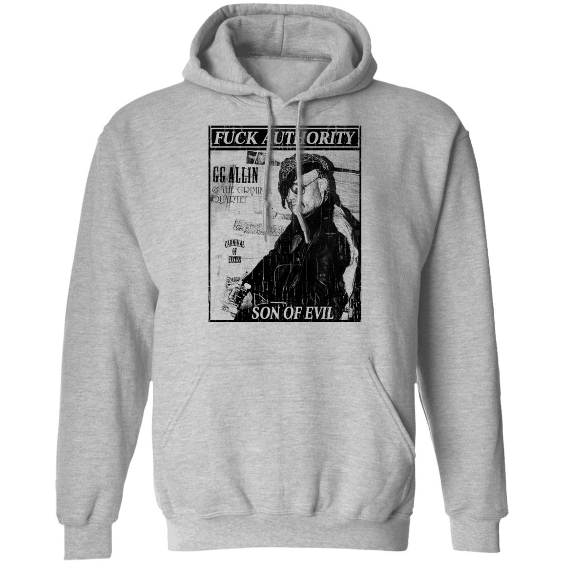 Fuck Authority Son Of Evil Shirt, Hoodie, Tank