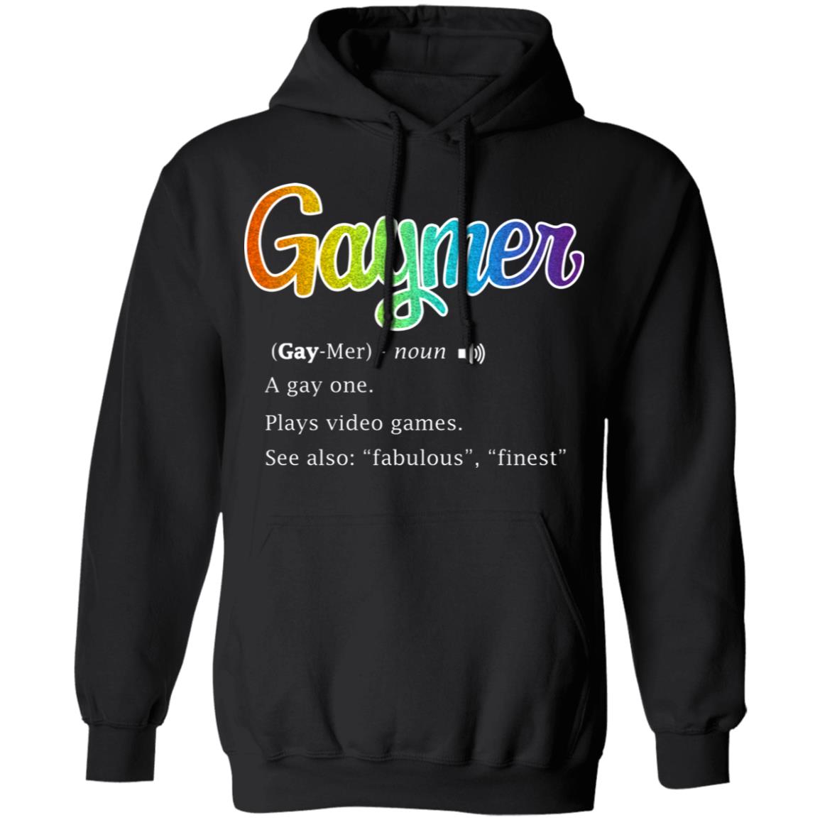 Gaymer Gaymer Noun A Gay One Plays Video Games Shirt, Hoodie, Tank