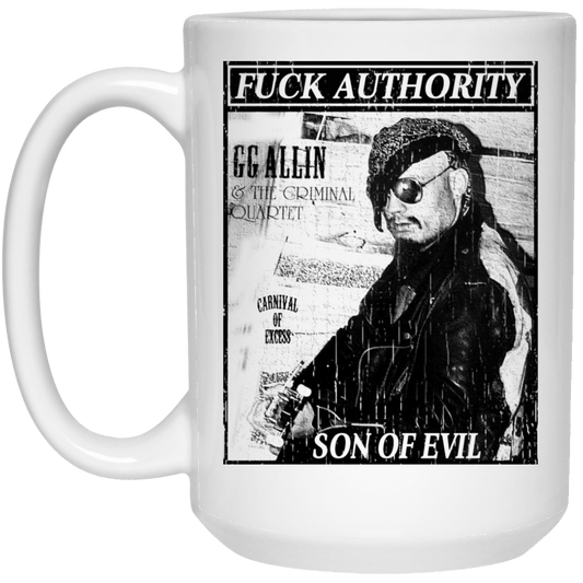 
	Fuck Authority Son Of Evil Mug