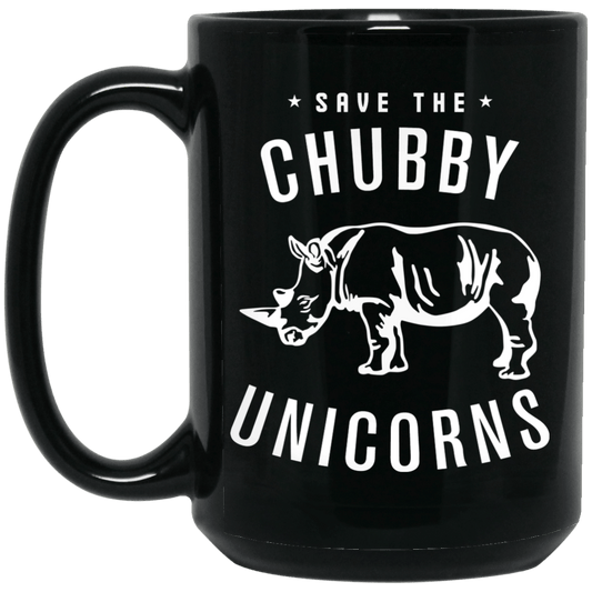 Save The Chubby Unicorns Mug