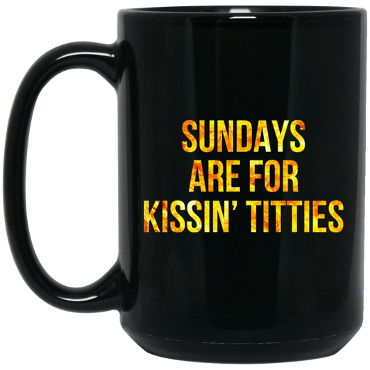 
	Sundays Are For Kissin’ Titties Mitch Trubisky Era Mug