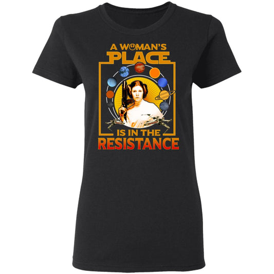A Woman’s Place Is In The Resistance Shirt, Hoodie, Tank