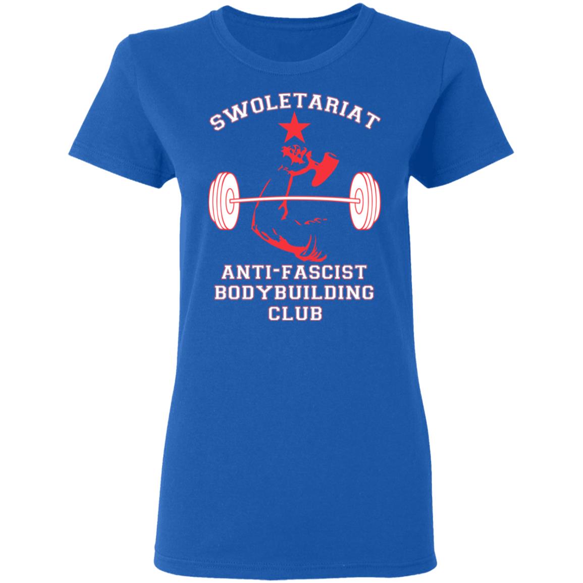 Swoletariat Anti-Fascist Bodybuilding Club Shirt, Hoodie, Tank