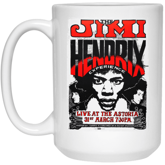 
	The Jimi Hendrix Experience Live At The Astoria 31st March Mug