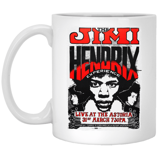 The Jimi Hendrix Experience Live At The Astoria 31st March Mug